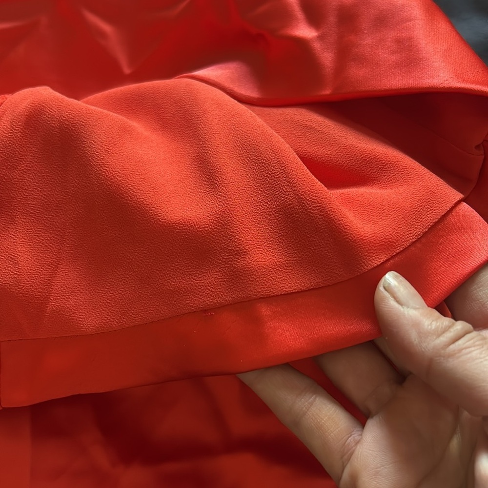 Blithe Satin Chain Plastic Straps Mini Dress Open… - image 7